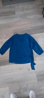 Woman & Co kobalt blauwe top / blouse, Kleding | Dames, Tops, Ophalen of Verzenden, Zo goed als nieuw, Blauw