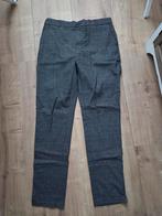 Nette herenpantalon, zwart/wit geruit, mt L, Maat 52/54 (L), Zwart, Ophalen of Verzenden, Zo goed als nieuw