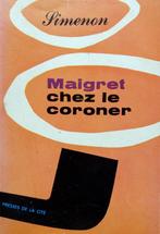 Georges Simenon - Maigret chez le coroner (FRANSTALIG), Gelezen, Fictie, Ophalen of Verzenden