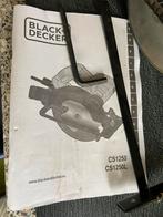 Black+Decker Hand Cirkelzaag CS1250, Ophalen, Gebruikt, Cirkelzaag, 600 tot 1200 watt