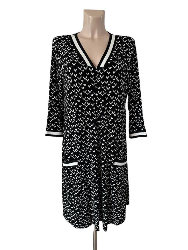Yoek jurk XXL, Kleding | Dames, Jurken, Zo goed als nieuw, Maat 46/48 (XL) of groter, Zwart, Onder de knie, Ophalen of Verzenden