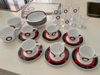 Mepal camping servies. Z.g.a.n. Met bijpassende picknickmand, Caravans en Kamperen, Kampeeraccessoires, Ophalen of Verzenden, Nieuw