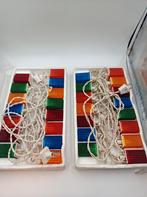 2 x Vintage Philips Cube Lights ( 15 stuks in doos), Ophalen of Verzenden, Gebruikt, Overige materialen