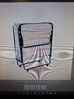 opklapbed met hoes, Huis en Inrichting, Slaapkamer | Bedden, Ophalen, Gebruikt, Eenpersoons, Zwart