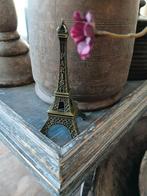 Parijs Eiffeltoren miniatuur - Leuk metaal decoratie item!, Ophalen of Verzenden, Gebruikt