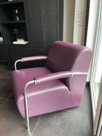 Luxe Chateau d’Ax stoel paars, Ophalen, Overige kleuren, Leer, Zo goed als nieuw