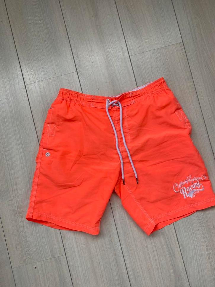 Cars short korte broek zwembroek zwemshort neon oranje M, Kleding | Heren, Badmode en Zwemkleding, Zwemshort, Maat 48/50 (M), Oranje
