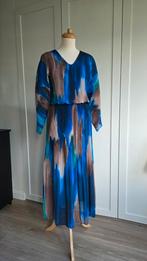 Als nieuw! Mooie gekleurde jurk van Amélie & Amélie  (S/M)., Kleding | Dames, Blauw, Ophalen of Verzenden, Zo goed als nieuw, Maat 36 (S)