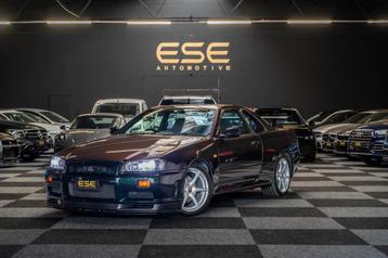 Nissan Skyline R34 GTR V-spec Midnight Purple II beschikbaar voor biedingen