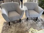 Twee comfortabele grijze stoelen, Ophalen, Hout, Gebruikt, Twee