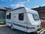 Fendt 470 Bianco mover luifel, Caravans en Kamperen, Caravans, Rondzit, Frans bed, Particulier, Luifel