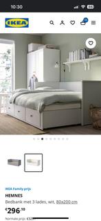 IKEA hemnes bed, Huis en Inrichting, Slaapkamer | Bedden, Ophalen of Verzenden, Zo goed als nieuw