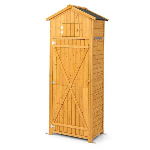 Coast Tuinkast – Inklapbare Tafel & 3 Planken, Tuin en Terras, Bergingen en Tuinkasten, Nieuw, Hout, Ophalen