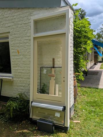 Hardhout kozijn nieuw binnendraaiend 966 x 2525 met HR ++ gl beschikbaar voor biedingen