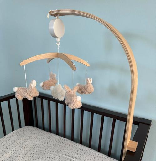 Little Dutch muziekmobiel konijntjes, Kinderen en Baby's, Speelgoed | Babyspeelgoed, Zo goed als nieuw, Mobiel, Ophalen of Verzenden