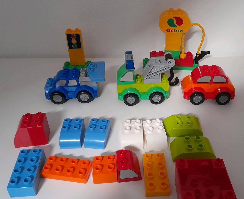 Lego Duplo Mijn Eerste Creatieve Auto's, Ophalen of Verzenden, Zo goed als nieuw, Complete set, Duplo