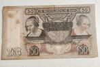 50 Gulden 1941 - Oestereter ( oestermeisje) - bieden, Postzegels en Munten, Ophalen of Verzenden, 50 gulden