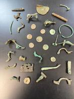 Lot 1 Bodemvondsten Romeins, Ophalen of Verzenden, Brons