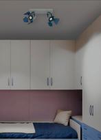 Nieuw! Blauwe plafond spot - nieuw in doos, Huis en Inrichting, Lampen | Plafondlampen, Ophalen of Verzenden, Nieuw