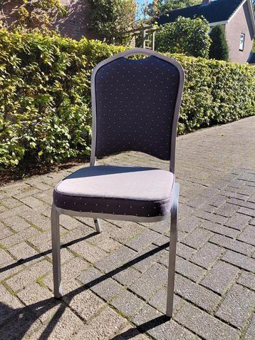 6 keukenstoelen met metalen frame, Kaja, grijs + goud beschikbaar voor biedingen