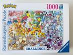 Puzzel Pokemon Challenge 1000 stukjes / Ravensburger, Ophalen of Verzenden, 500 t/m 1500 stukjes, Zo goed als nieuw, Legpuzzel