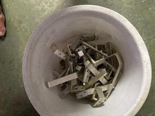 73 x kledinghaak kapstok haak kapstokhaak jashaak enkel, Huis en Inrichting, Woonaccessoires | Kapstokken, Gebruikt, Wandkapstok