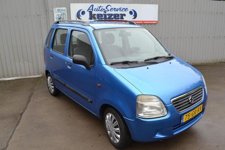 Suzuki Wagon R+ 1.3 GL Automaat (bj 2001), Auto's, Suzuki, Bedrijf, Te koop, Wagon R+, ABS, Airbags, Alarm, Centrale vergrendeling