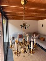 Vintage Kroonluchter 6 Armen, Huis en Inrichting, Lampen | Kroonluchters, Ophalen, Gebruikt, Metaal