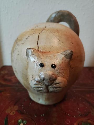 Mooie vintage kat van keramiek  beschikbaar voor biedingen