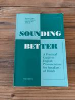 Sounding better, Boeken, Ophalen of Verzenden, Beta, Zo goed als nieuw, HBO