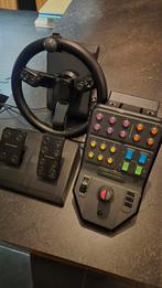 Logitec Farming Simulator Stuur, Pedalen & controlpanel, Gebruikt, 1 speler, Eén computer, Ophalen of Verzenden