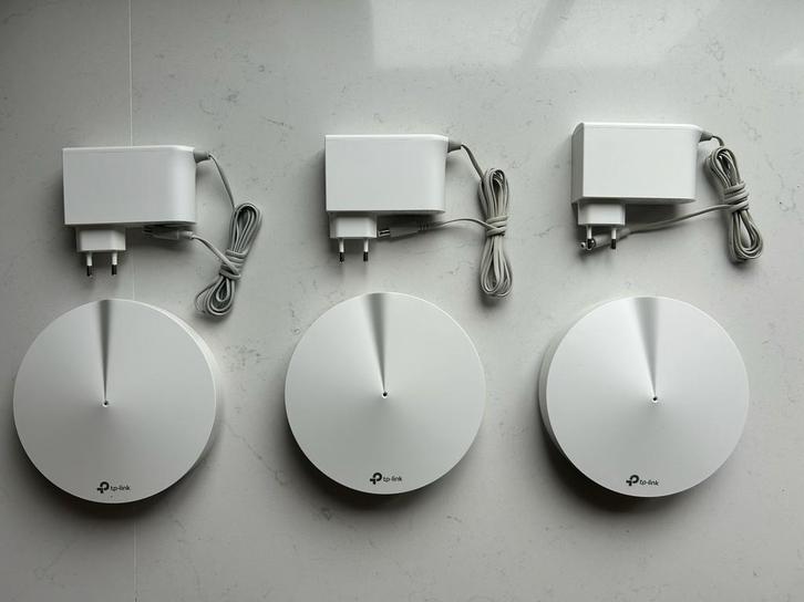 3 x TP-Link Deco M9 Plus, Computers en Software, WiFi-versterkers, Zo goed als nieuw, Ophalen of Verzenden