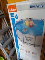 Zwembad Intex 3.66 x 1.22 m  met originele pomp en trapje, Gebruikt, Rond, 300 cm of meer, Opzetzwembad