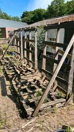 LAATSTE Houten schraag, NOG EENTJE , brandhoutopslag, Ophalen, Gebruikt, 50 mm of meer, Pallet