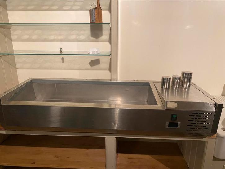 Koelwerkbank / Saladekoeling / Saladiere – werkt perfect!, Huis en Inrichting, Keuken | Complete keukens, Gebruikt, Overige typen