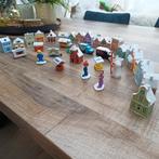 Leuk kersthuisjes set om mee te spelen, Gebruikt, Kerst, Overige typen, Ophalen of Verzenden