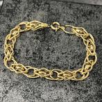 14k gouden armband prachtig schakel, Ophalen of Verzenden, Nieuw, Goud