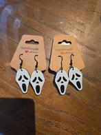 Oorbellen Scream mask, Ophalen of Verzenden, Nieuw, Overige materialen