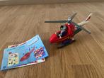 Playmobil Brandweerhelikopter - 4824, Ophalen of Verzenden, Zo goed als nieuw, Complete set