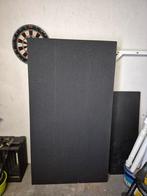 Hoofdbord 180  100 antraciet, Ophalen, Zo goed als nieuw, Tweepersoons, 180 cm