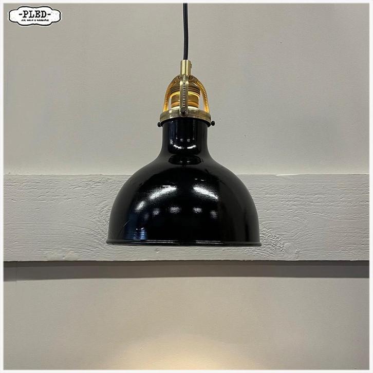 Oud lampje Hanglampje Bauhaus, Huis en Inrichting, Lampen | Hanglampen, Zo goed als nieuw, Minder dan 50 cm, Metaal, Ophalen of Verzenden