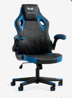 Gaming stoel zwart blauw, Huis en Inrichting, Bureaustoelen, Ophalen, Zwart, Zo goed als nieuw, Gaming bureaustoel