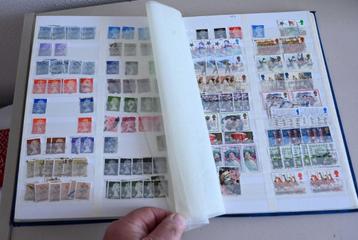 Dik stockboek 64 Pagina's met 14 landen / goed gevuld.   beschikbaar voor biedingen