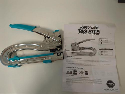 Crop a Dile, Big bite. Scrapbook, Hobby en Vrije tijd, Kaarten | Zelf maken, Zo goed als nieuw, Pons of Mal, Overige thema's, Ophalen of Verzenden