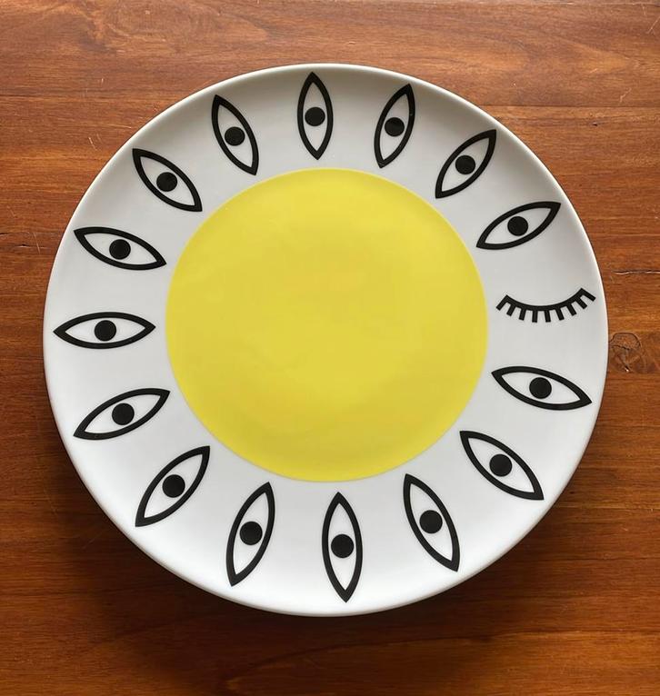Ikea Glödande bord, Huis en Inrichting, Keuken | Servies, Zo goed als nieuw, Bord(en), Overige stijlen, Porselein, Ophalen of Verzenden