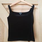 Fluwelen top, Mango, Maat 36, zwart, Kleding | Dames, Tops, Zwart, Nieuw, Ophalen of Verzenden, Maat 36 (S)
