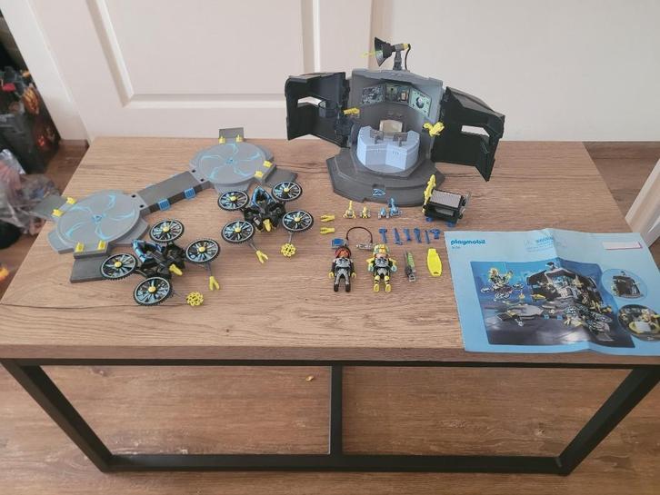 Playmobil Top Agents 9250 Dr. Drone's Commandocentrum, Kinderen en Baby's, Speelgoed | Playmobil, Gebruikt, Complete set, Ophalen