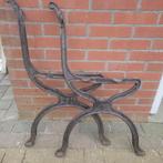 Gietijzer tafelonderstel + bankpoten – industrieel set, Ophalen, Metaal