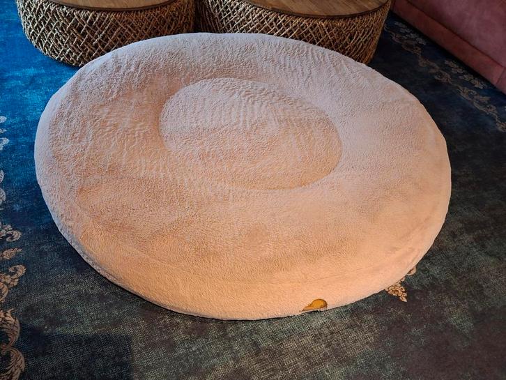 Schitterend ovaal orthopedisch hondenbed zgan, Dieren en Toebehoren, Hondenmanden, Zo goed als nieuw, Pluche, Ophalen