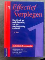 Effectief verplegen 1, Ophalen of Verzenden, Zo goed als nieuw, HBO
